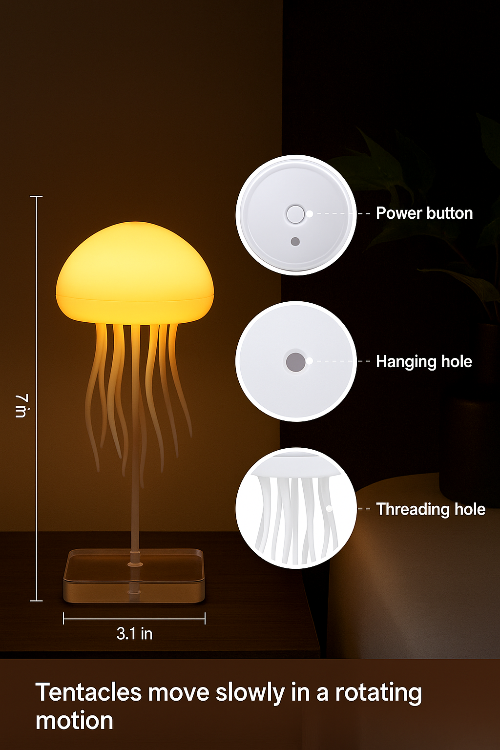 Smart Jellyfish Lamp - Enchanting Ocean Ambiance for Your Space