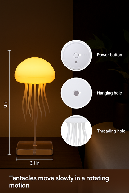 Smart Jellyfish Lamp - Enchanting Ocean Ambiance for Your Space